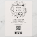 Search for service menus Beauty