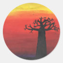 Search for african sunset stickers Tree