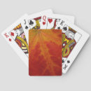 Search for maple leaf playing cards Fall