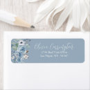 Search for beautiful flower return address labels Watercolor