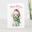 Search for poodle christmas cards Pet