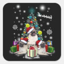 Recherche de de carlin autocollants Santa claus