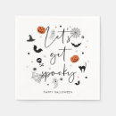 Recherche de fête effrayante serviettes Parti halloween