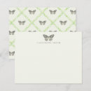 Search for butterfly note cards White