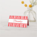 Search for candy place cards Red
