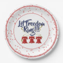 Search for liberty paper plates Red white blue