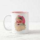 Search for pink santa mugs Vintage