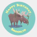 Search for moose cartoon stickers Cute