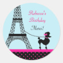 Search for french birthday stickers Girly