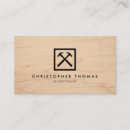 Recherche de construction maintenance business cards Charpentier