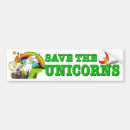 Search for mythical bumper stickers Unicorn