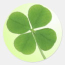Search for green clover stickers Leaf