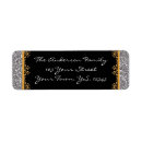 Search for silver gold return address labels Sparkle