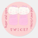 Search for mother of twins stickers New parents