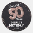 Search for cheers to 50 years stickers Fifty