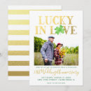 Search for lucky in love wedding invitations Irish