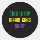 Search for funny mardi gras stickers Watercolor