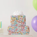 Search for bright wrapping paper Boho
