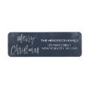 Search for silver foil return address labels Simple