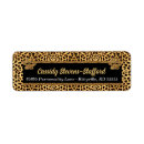 Search for cheetah return address labels Girly