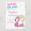 Search for splish splash bash birthday invitations Cute