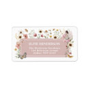 Search for tea party return address labels Fairy