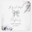 Search for baby girl bow stickers It's a girl