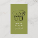 Recherche de chef culinaire cartes visite Approvisionnement