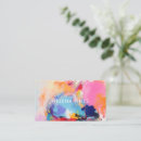 Recherche de peintures roses cartes visite Abstrait