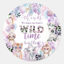 Search for purple zebra print stickers For kids