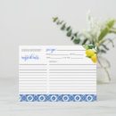 Search for clean 4x6 invitations Blue