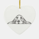 Recherche de coeur simple ornements Chien