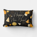 Search for new years eve pillows Black