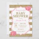Search for pink gold pumpkin invitations Our little pumpkin