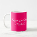 Search for happy birthday celebration mugs Typography