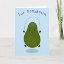 Search for cute avocado cards Cartoon