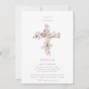 Search for communion christening invitations Cross