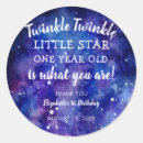 Search for twinkling stars stickers Celestial