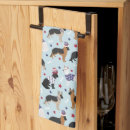 Search for black and white pattern tea towels Pets