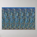 Search for optical illusions posters Abstract