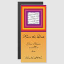 Recherche de carrés colorés invitations Enregistrer la date