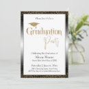 Search for border graduation invitations Black and white
