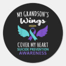 Search for grandsons stickers Awareness