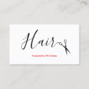 Recherche de ouverture cartes visite Coiffeur