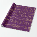 Search for egyptian hieroglyphs wrapping paper History