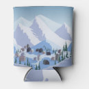 Search for skiing food storage Illustration