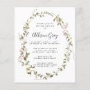 Search for classic christening invitations Greenery