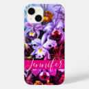 Recherche de orchidée rose iphone coques Floral