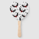 Search for halloween hand fans Bat