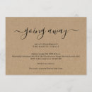 Search for new home party invitations Rustic